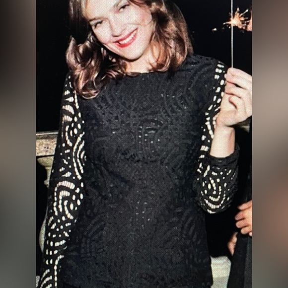 Boden Tops - Boden black lace top 10